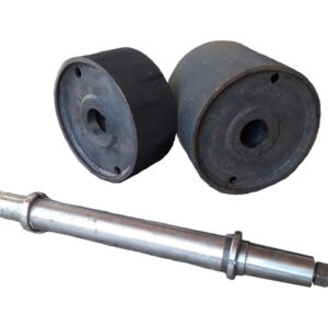 Rolo dentado eje independiente y reutilizable