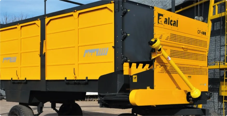 Carro forrajero CFA 400 - Laterales rebatibles